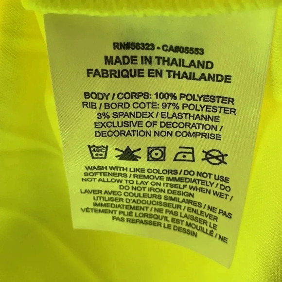 Nike Men’s 1/4 Zip Soccer Jacket Neon Yellow Size Small NWT - Picture 10 of 10